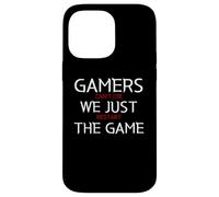 Carcasa para iPhone 14 Pro MAX Gamers Can't Die We Just Restart The Game Funny Gaming Meme