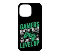 Carcasa para iPhone 14 Pro MAX Gamers Don't Get Older We Just Level Up Funny Gamer Retro