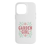Carcasa para iPhone 14 Pro MAX Garden Girl Wildflower Gardencore Cottage Mariquita