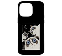 Carcasa para iPhone 14 Pro MAX Gatos Ragdoll Trio Ojos Azules para Cat Mom o Dad