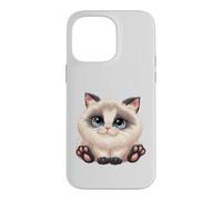 Carcasa para iPhone 14 Pro MAX Gatos súper Lindos Gatitos Amo a mi Gato Gato bebé