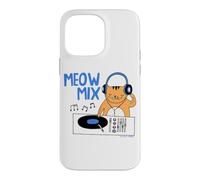 Carcasa para iPhone 14 Pro MAX Gemma Correll Meow Mix DJ Cat Funny Rave Design