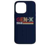 Carcasa para iPhone 14 Pro MAX Gen X 1968 Retro Generation xer Vintage Text Style