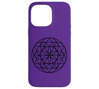 Carcasa para iPhone 14 Pro MAX Geometría Sagrada Flor De La Vida Mejor Yoga Yogi Flores Sagradas