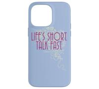 Carcasa para iPhone 14 Pro MAX Gilmore Girls Life'S Short. Talk Fast.