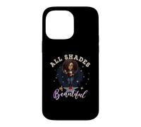 Carcasa para iPhone 14 Pro MAX Girl Empowered Afro Black Queen African Women