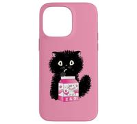 Carcasa para iPhone 14 Pro MAX Girls Cute Cat Strawberry Milk Kawaii Cow and Kitten