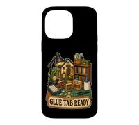 Carcasa para iPhone 14 Pro MAX Glue Tab Ready Kit de Montaje Mesa Miniatura Rincón de