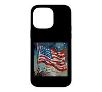 Carcasa para iPhone 14 Pro MAX God Bless America Land That I Love US Flag Pintura artística
