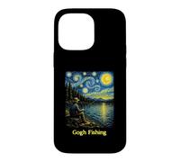 Carcasa para iPhone 14 Pro MAX Gogh Pesca Divertido Pescador Al Aire Libre Lago Arte Go Fish