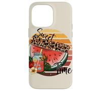 Carcasa para iPhone 14 Pro MAX Gráfico de sandía Dulce de Verano, Estilo Retro