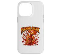 Carcasa para iPhone 14 Pro MAX Gráfico Picante de Salsa flameante Inferno Burst