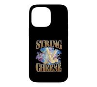 Carcasa para iPhone 14 Pro MAX Gráfico Retro de Queso con Queso y Mozzarella