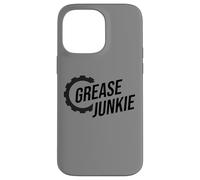 Carcasa para iPhone 14 Pro MAX Grease Junkie Monkey Mechanic Tech Garage Repair Engines