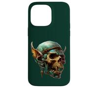 Carcasa para iPhone 14 Pro MAX Green Goblin Core Skeleton Face Men Graphic Halloween Skull