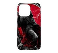 Carcasa para iPhone 14 Pro MAX Guadaña de la Parca Ángeles caídos Arte de Terror gótico Oscuro