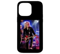Carcasa para iPhone 14 Pro MAX Guitarrista Brian May Queen & Adam Lambert por Dick Barnatt