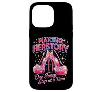Carcasa para iPhone 14 Pro MAX Haciendo de Herstory un Paso Atrevido a la Vez