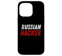 Carcasa para iPhone 14 Pro MAX Hacker Ruso Ciberseguridad Humor Code Breaker Rusia Coder