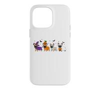 Carcasa para iPhone 14 Pro MAX Halloween Frenchie Bulldog Amante de los Perros Perro Espeluznante Halloween