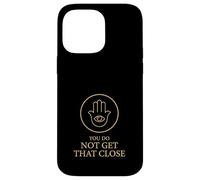 Carcasa para iPhone 14 Pro MAX Hamsa Hand Evil Eye Protección Símbolo Equilibrio Espiritual
