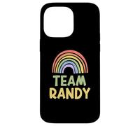 Carcasa para iPhone 14 Pro MAX Happy Colorful Team Randy Rainbow Pride Green Yellow
