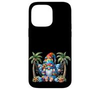 Carcasa para iPhone 14 Pro MAX Hawaiian Summer GNOME For Beach Hammock Under Palm Trees