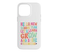 Carcasa para iPhone 14 Pro MAX Hello New School Year Let's Learn Back to School 2026
