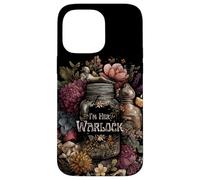 Carcasa para iPhone 14 Pro MAX Her Warlock His Witch Witchcraft Couple Ocult Magick