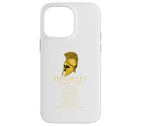 Carcasa para iPhone 14 Pro MAX Heracles World Tour - Casco Griego Antiguo - Mitología