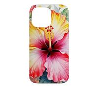 Carcasa para iPhone 14 Pro MAX Hibisco Aloha Flor Espiritual Hawaii Maui Oahu Kauai Isla
