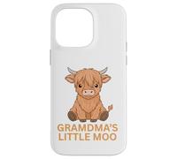 Carcasa para iPhone 14 Pro MAX Highland Cow Grandma'S Little MOO Scottish Cowgirl Fun