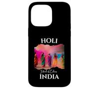Carcasa para iPhone 14 Pro MAX Holi Festival India Recuerdo Turístico Mumbai Delhi Kerala Goa