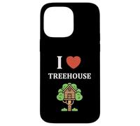 Carcasa para iPhone 14 Pro MAX Home Nature Tree House Minimalist Simple i Love Treehouse