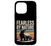 Carcasa para iPhone 14 Pro MAX Honey Badger Vintage de Fearless by Nature