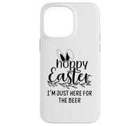 Carcasa para iPhone 14 Pro MAX Hoppy Easter Sign,Some Bunny Needs Beer Easter Drinking Hour