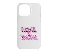 Carcasa para iPhone 14 Pro MAX HOWL & Growl - Eslogan Divertido
