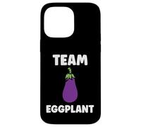 Carcasa para iPhone 14 Pro MAX Humor Food Eggplant Simple Team Eggplant