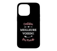 Carcasa para iPhone 14 Pro MAX Humour Voisin voisine meilleure voisine