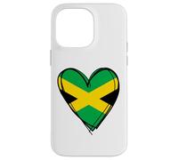 Carcasa para iPhone 14 Pro MAX I Love Jamaica Flag Heart se enorgullece de ser Papa Mama Boy jamaiquino