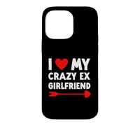 Carcasa para iPhone 14 Pro MAX I Love My Crazy Ex Girlfriend - Día de San Valentín Divertido