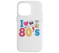 Carcasa para iPhone 14 Pro MAX I Love The 80's Slogan, 80s-Themed Party Costume for Women