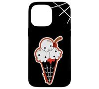 Carcasa para iPhone 14 Pro MAX Ice Cream Skull Spoopy Yami Kawaii Halloween Design, Spooky