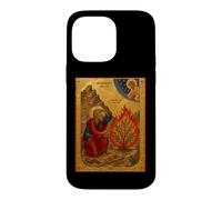 Carcasa para iPhone 14 Pro MAX Icono católico de Moisés y la zarza ardiente