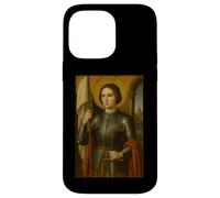 Carcasa para iPhone 14 Pro MAX Icono católico de Santa Juana de Arco