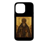 Carcasa para iPhone 14 Pro MAX Icono ortodoxo de San Moisés el Negro