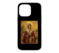 Carcasa para iPhone 14 Pro MAX Icono ortodoxo de Santa Fotina, la Mujer samaritana