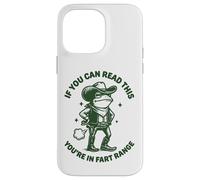 Carcasa para iPhone 14 Pro MAX If You Can Read This You'Re In Fart Range Frog