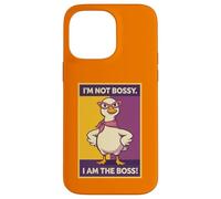Carcasa para iPhone 14 Pro MAX I'm Not Bossy I Am The Boss Funny Nurse Teacher Mom Kid