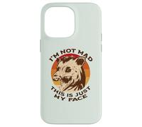 Carcasa para iPhone 14 Pro MAX I'm Not Mad This IS Just MY Face Funny Zarigüeya Scream Meme